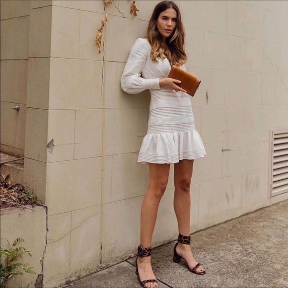 NWT Zimmermann Corsage Linear Mini Dress - Picture 4 of 8